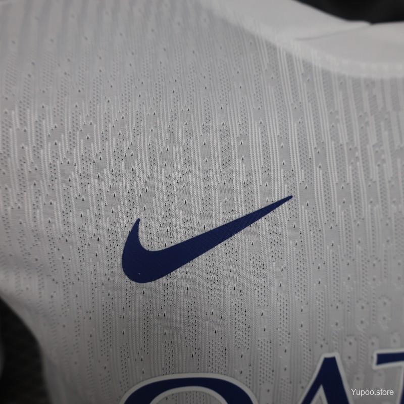 PSG 24/25 Player Version Away White Jersey
