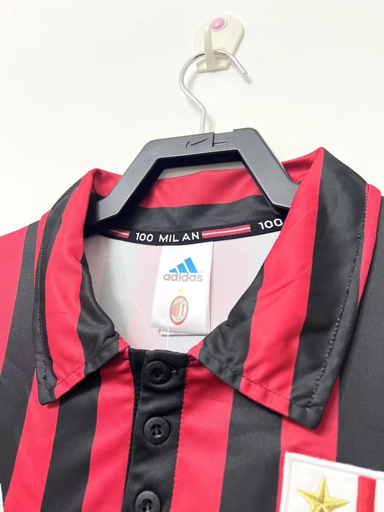 AC Milan Retro 1999-2000 season home jersey