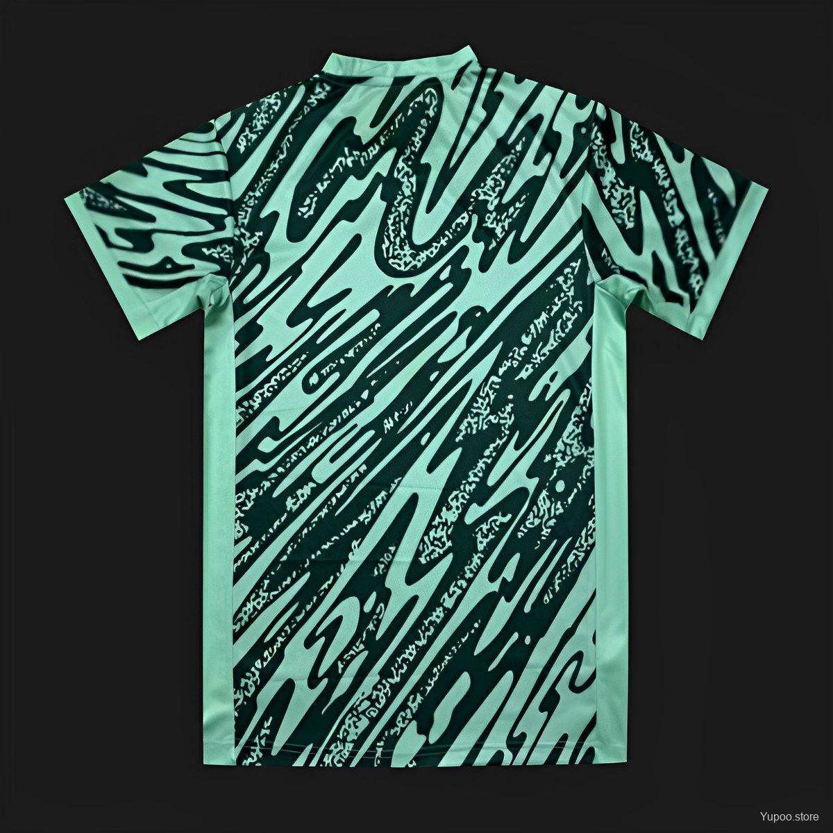 Brazil 2024 Third Green Goalkeeper Jersey- Fans Version