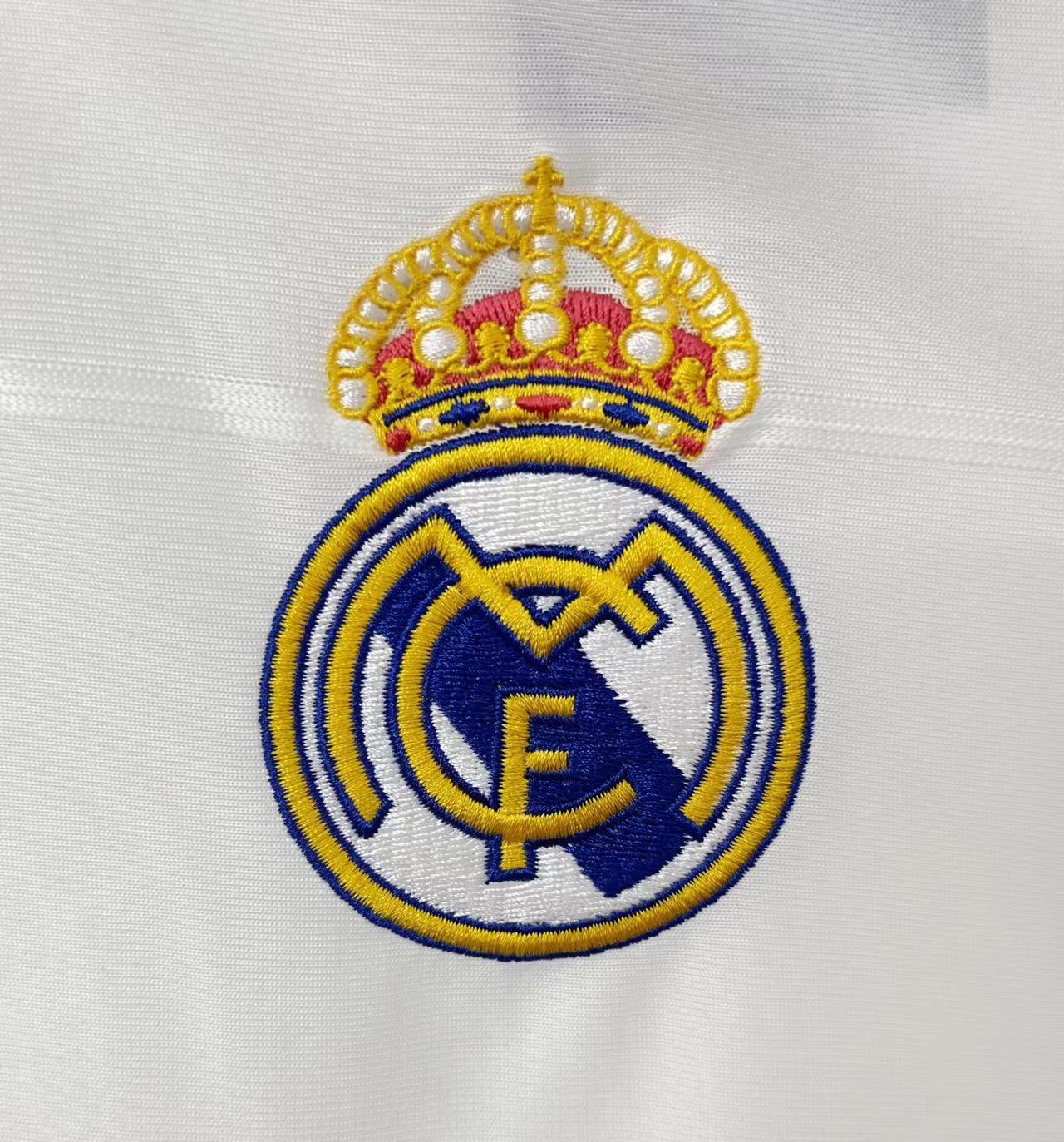 Real Madrid Retro 2013-2014 home court jersey