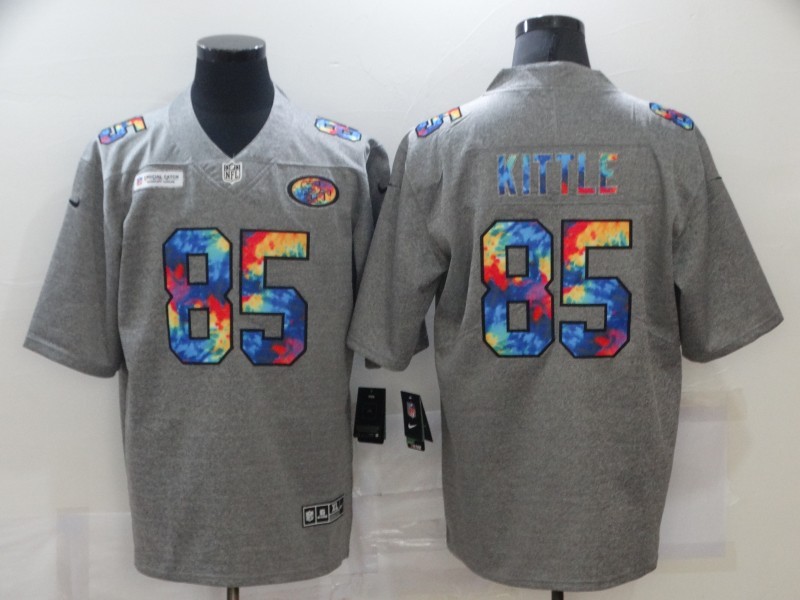 NFL 49ers City Royals KITTLE No. 85  baseball uniform