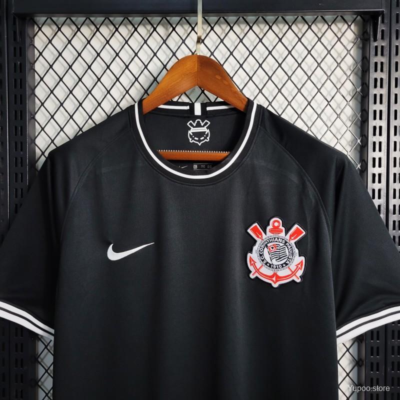 Corinthians Retro 20-21 Away Soccer Jersey