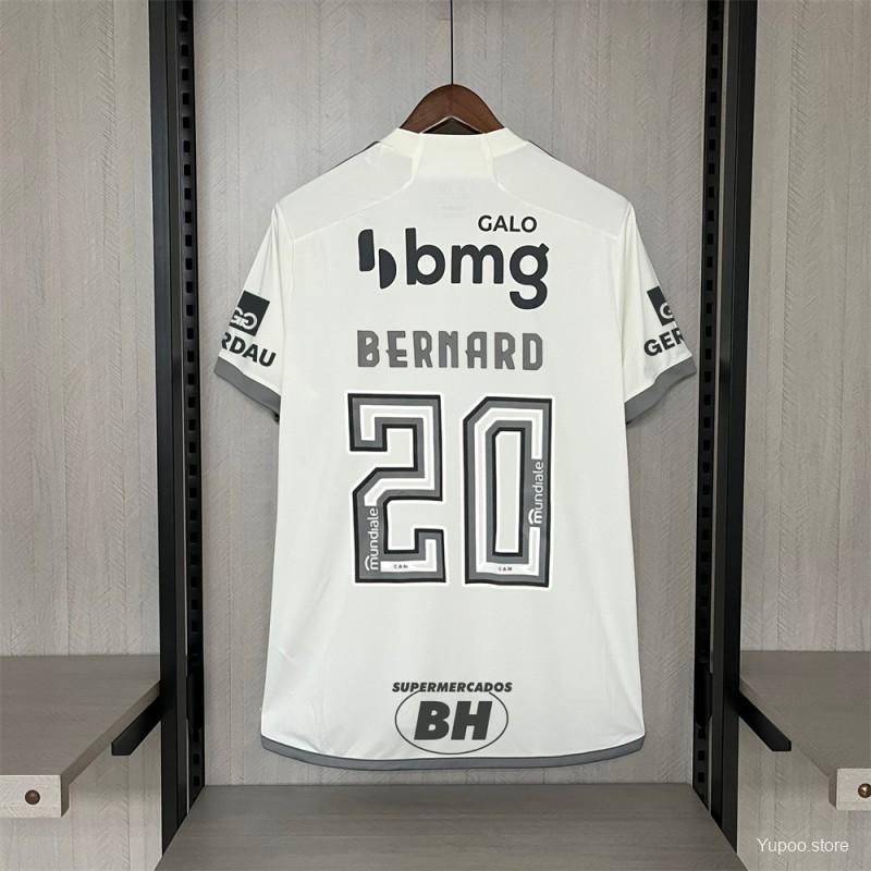 Atletico Mineiro 2024/2025 Away All Sponsors Jersey- Fans Version