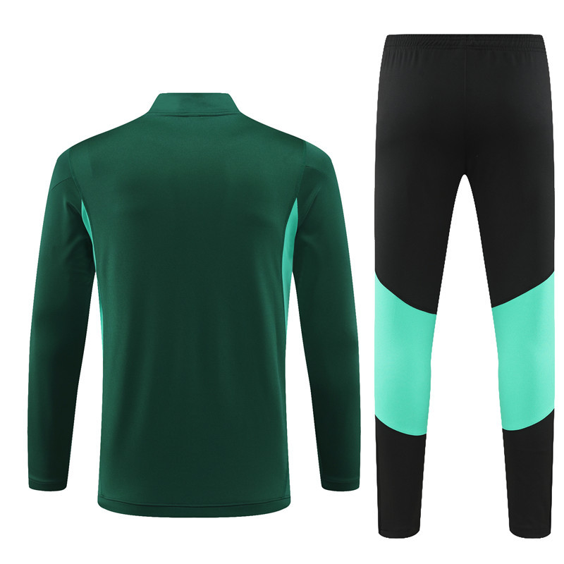 Manchester United 24/25 Adults  Long sleeves half-zip training suit Top + pants