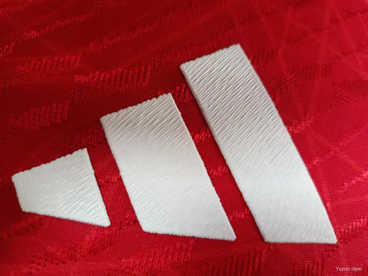 Manchester United 24/25 Red Polo Jersey-Player Version