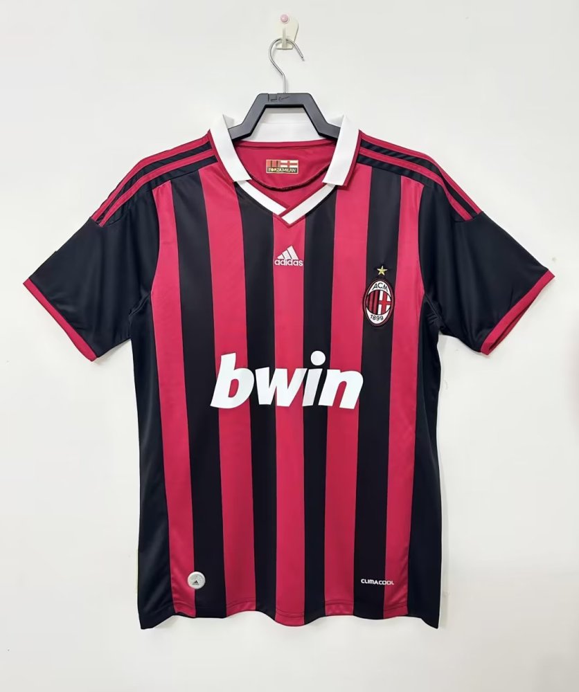 AC Milan Retro 2009-2010 season home jersey