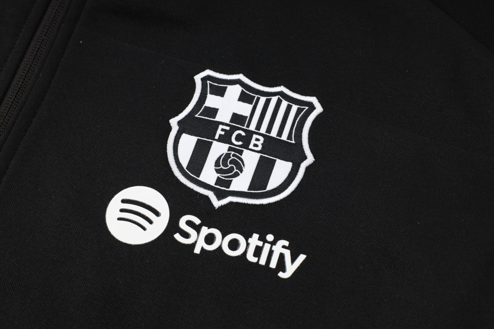 Barcelona 24-25 Adult  coat with full zipper and cap, training suit top and pants