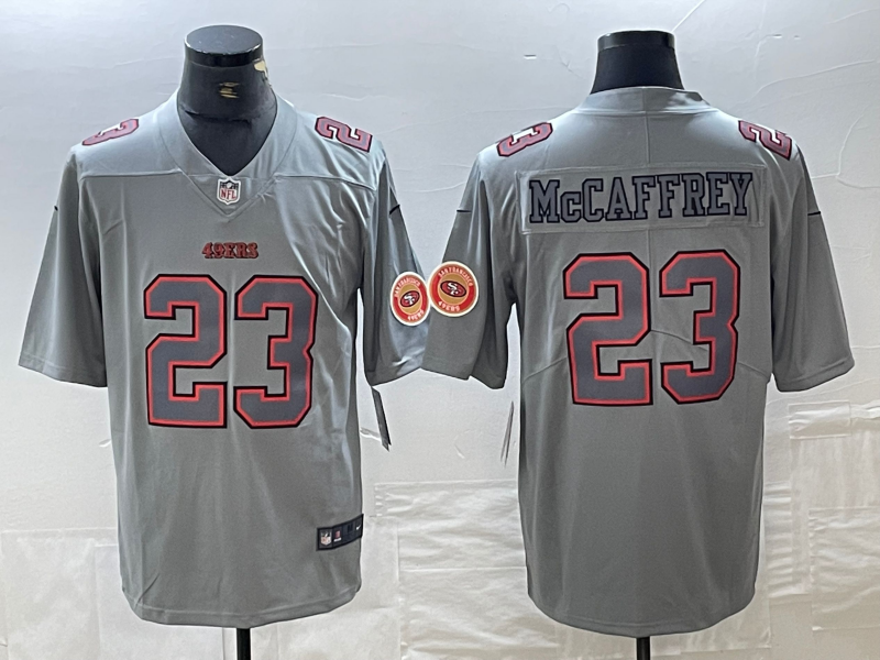 NFL 49ers City Royals McCAFFREY No. 23  baseball uniform