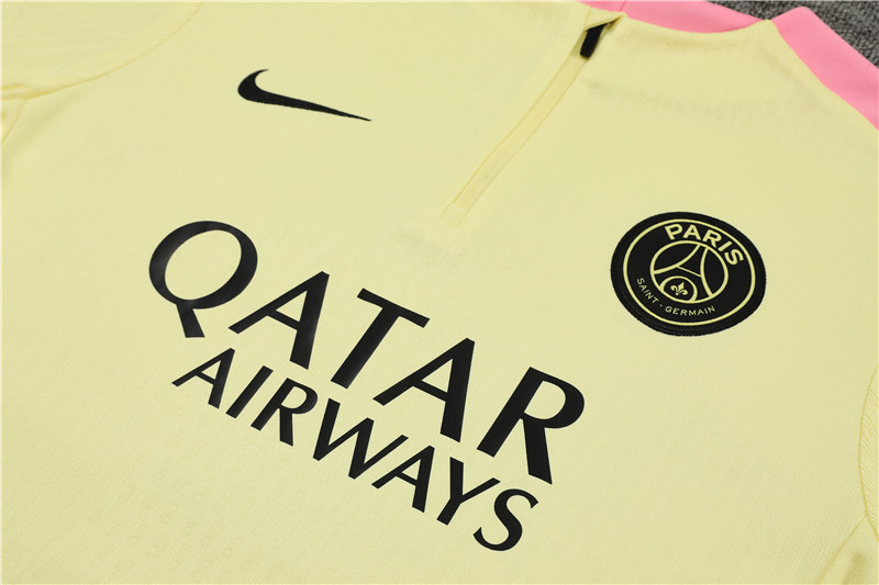 PSG  24/25 kids  Long sleeves half-zip training suit Top + pants