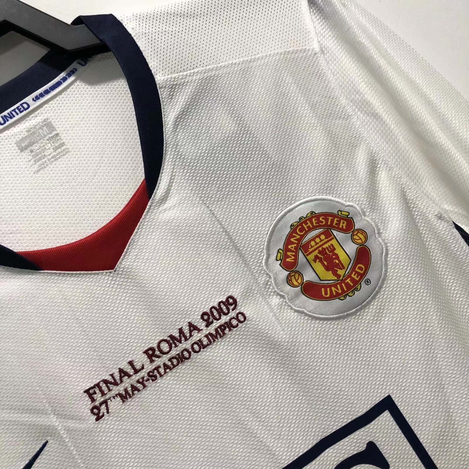 Manchester United UEFA Retro 2008-2009 season long away jersey