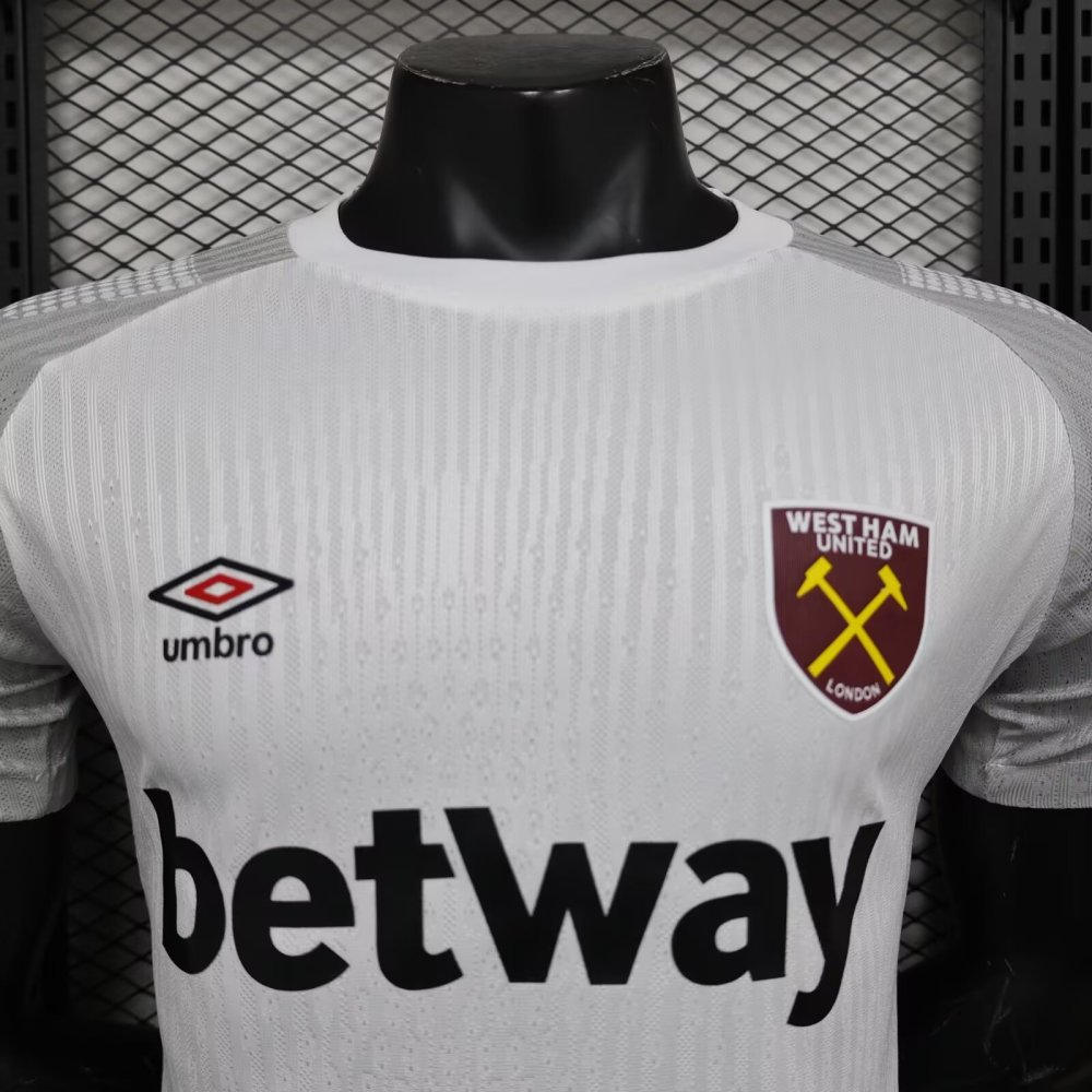 West Ham United 24/25 Away Jersey-Player Version