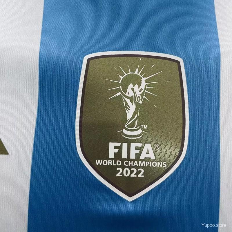 Argentina 24/25 Long Sleeve Home Jersey -Player Version