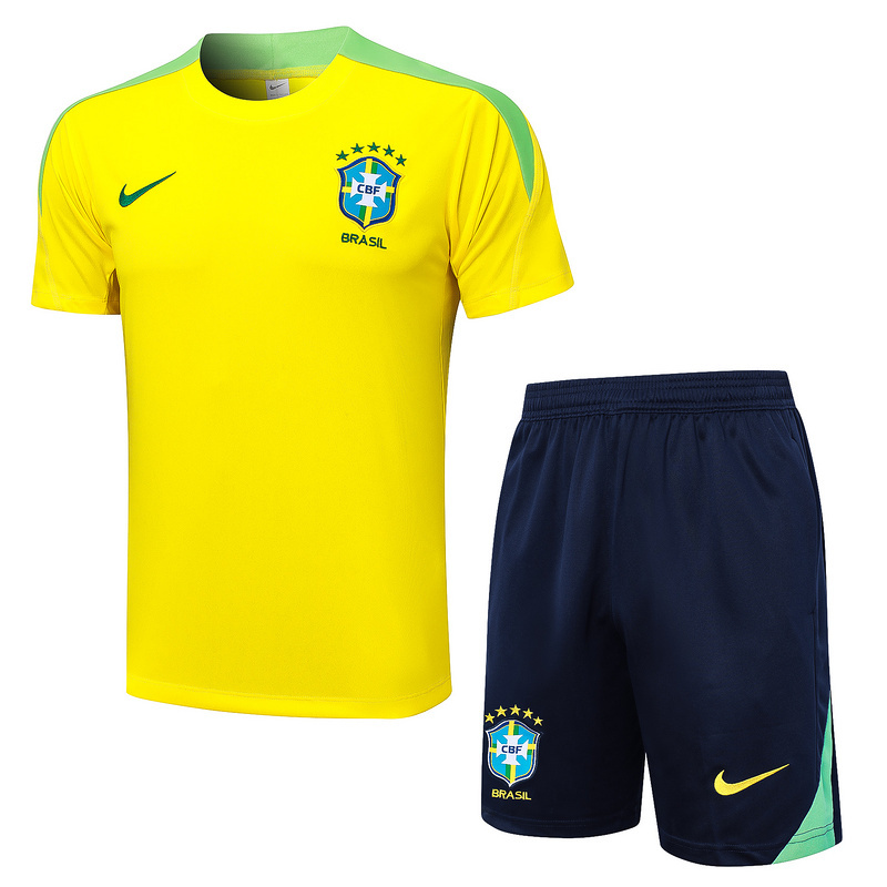 Brazil  24/25 Adult Sleeveless Shirt+Shorts