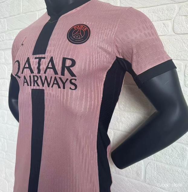 PSG 24/25 Player Version Third Pink Jersey
