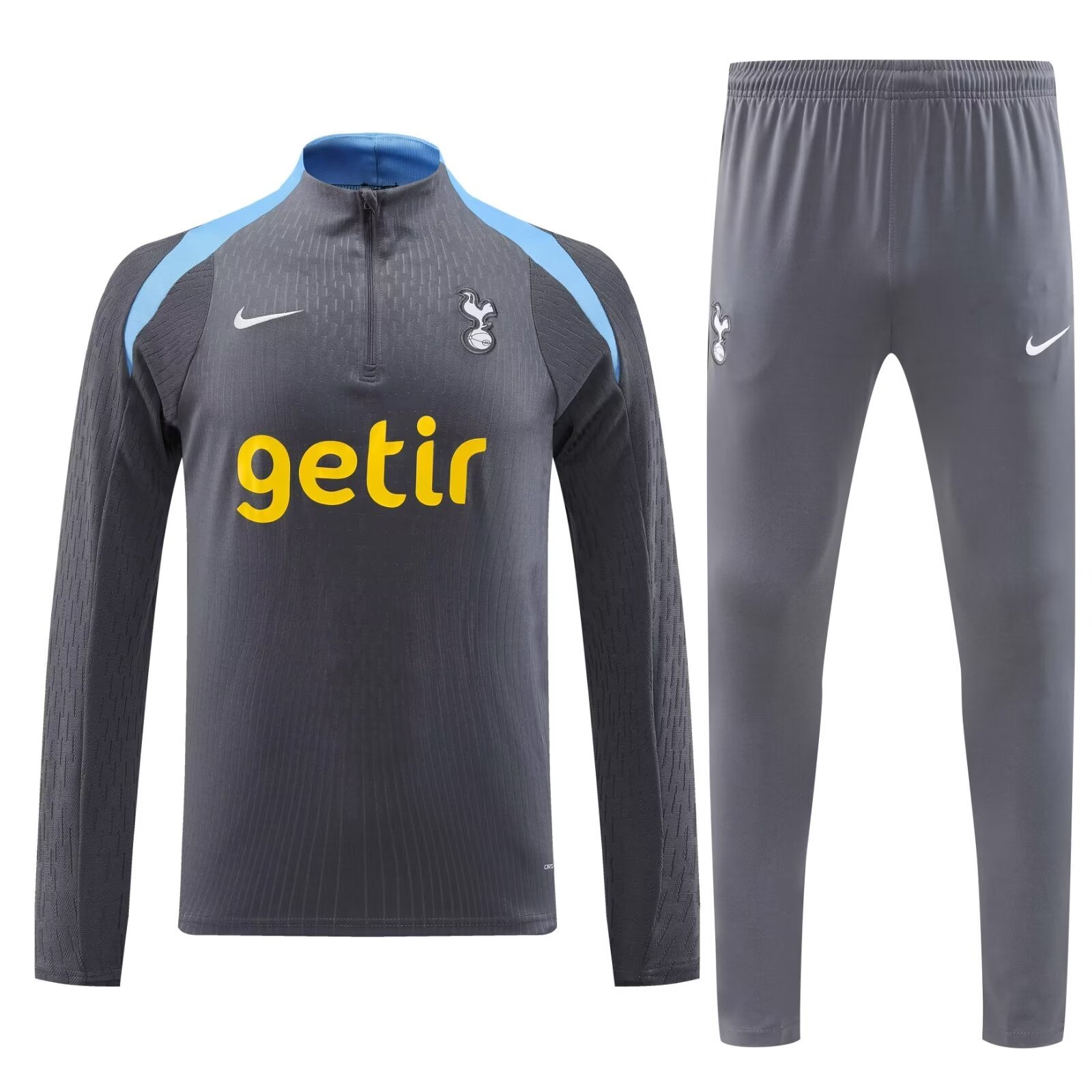 Tottenham 24-25 KIDS Long sleeves half-zip training suit Top + pants
