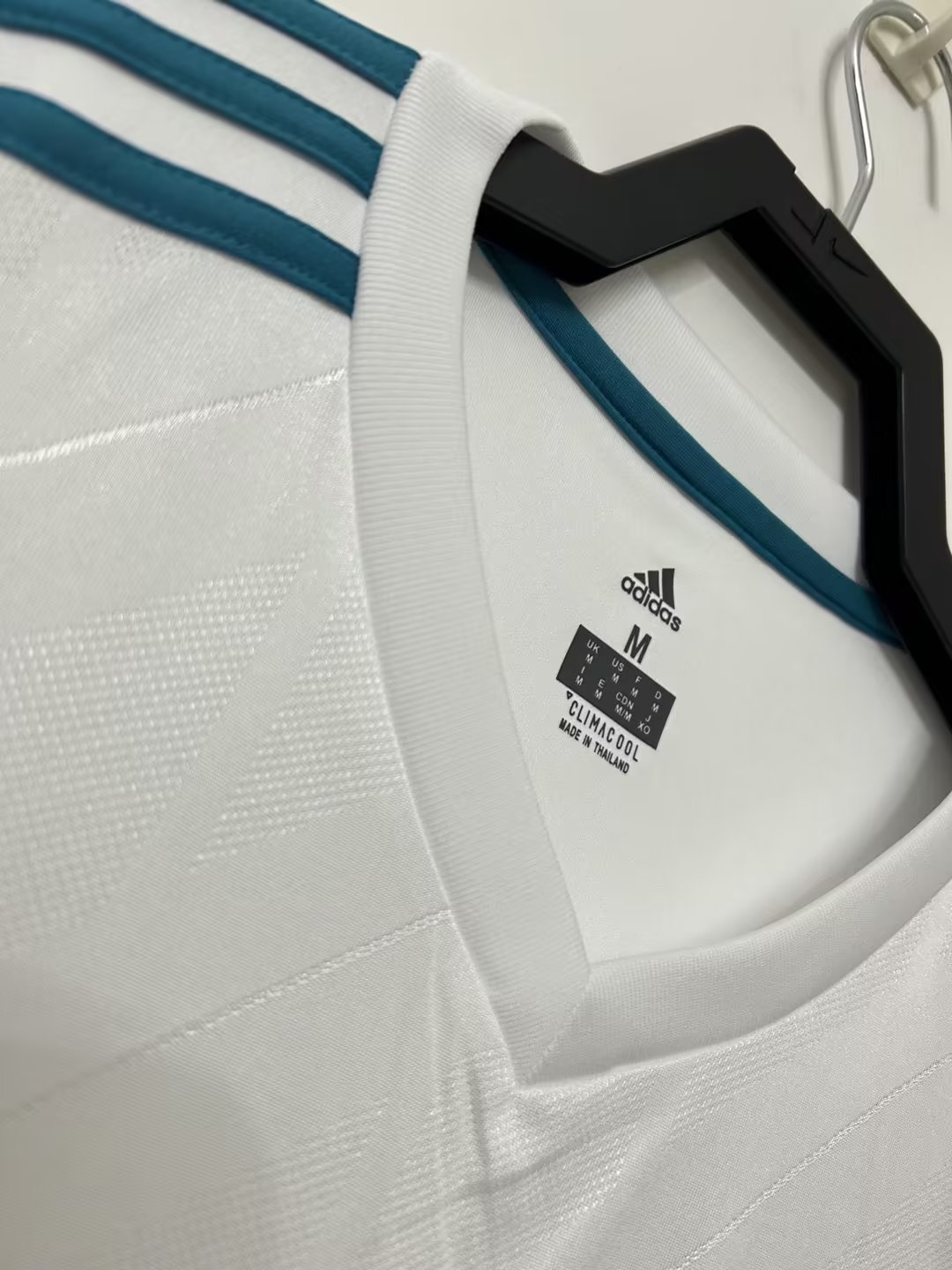 Real Madrid Retro 2017-2018 home court jersey