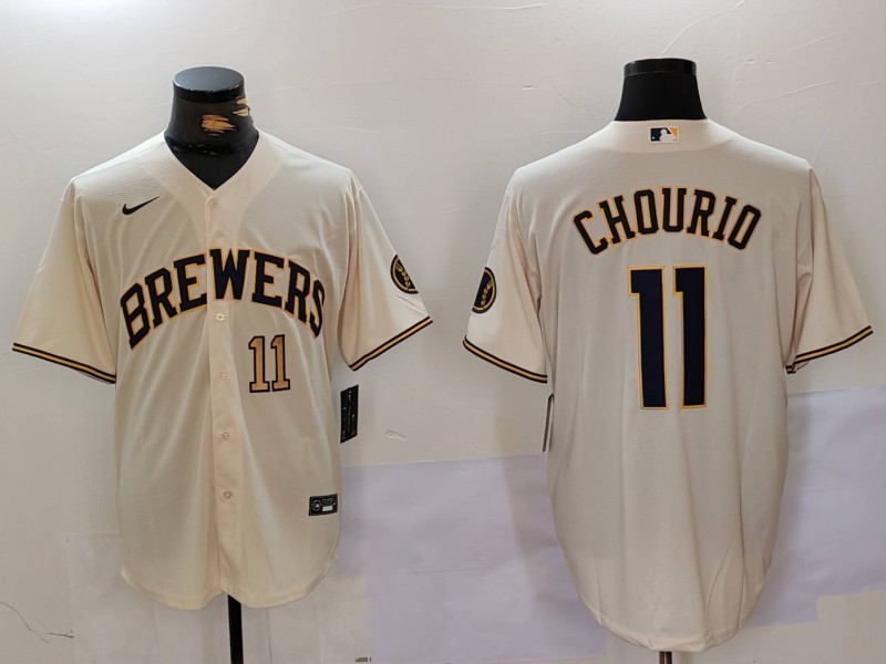MLB Milwaukee Brewers baseball uniform