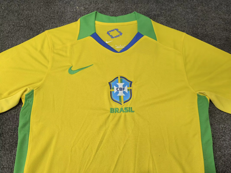 Brazil 2025  Home Soccer Jerseys - Fans Version