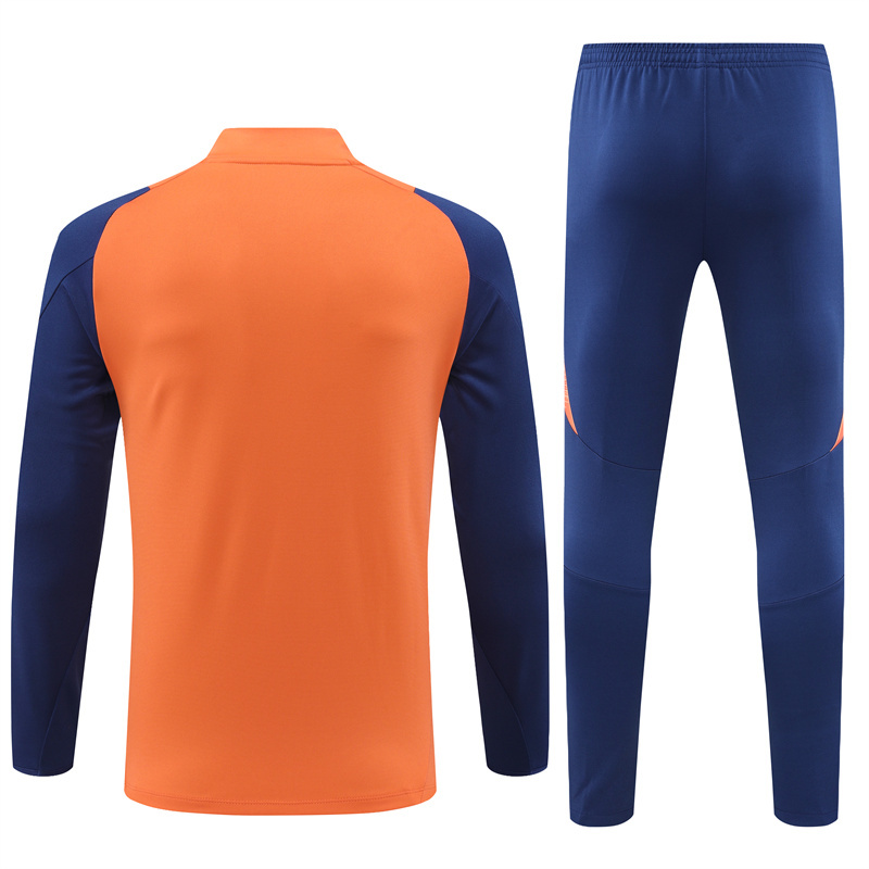 Manchester United 24/25 Adults  Long sleeves half-zip training suit Top + pants
