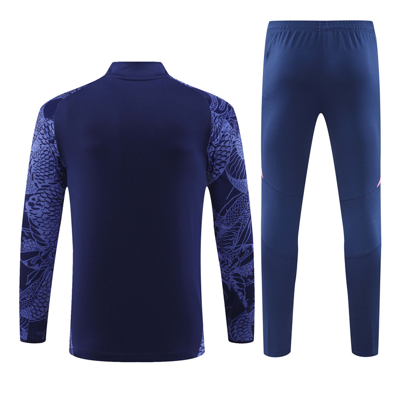 Real Madrid  24/25 Adults  Long sleeves  half-zip training suit Top + pants