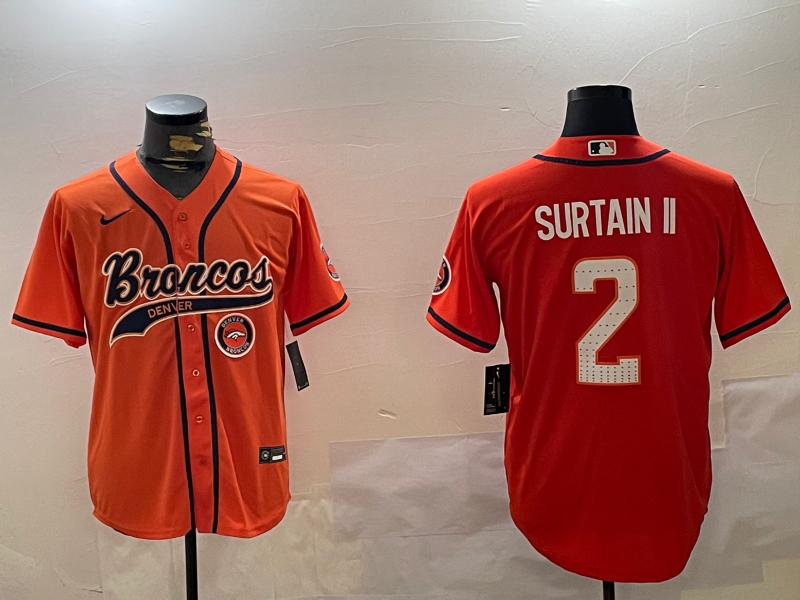 NFL Broncos City Royals  baseball uniform