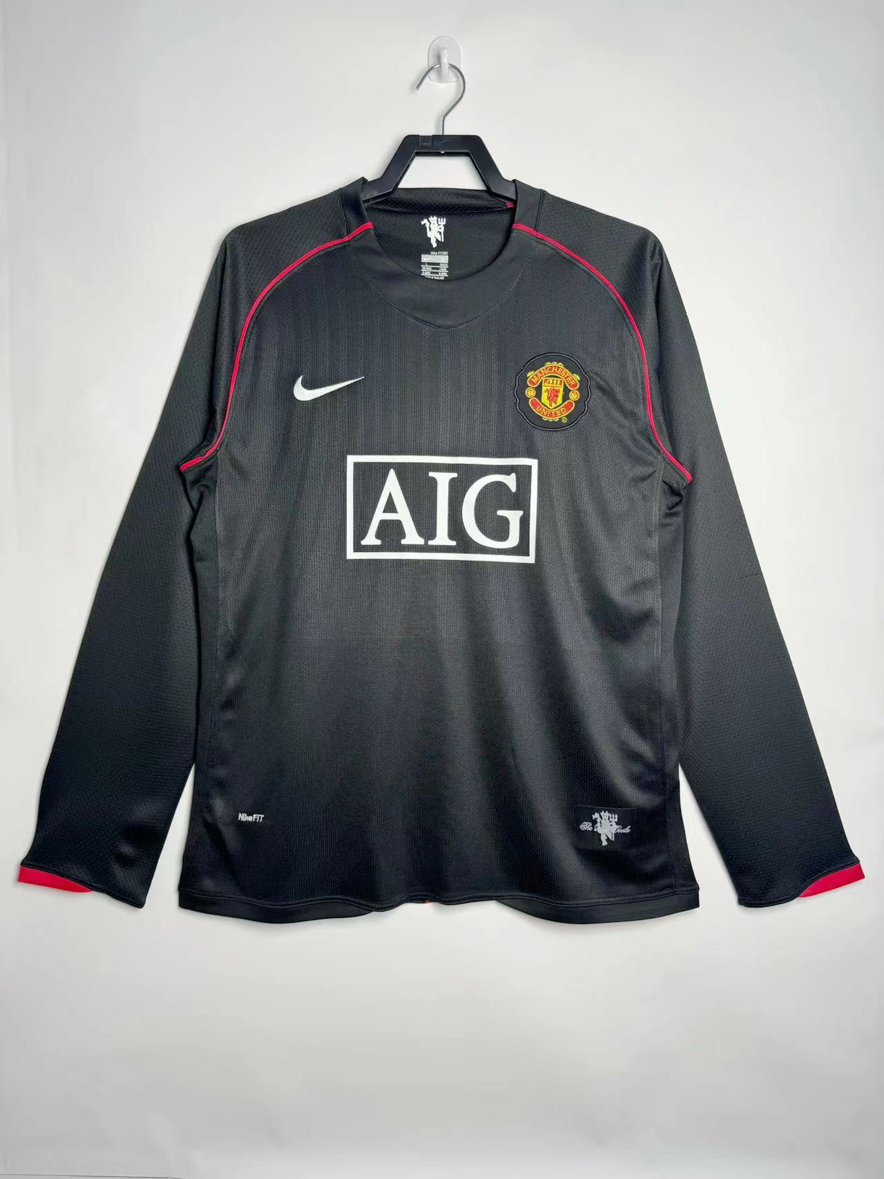 Manchester United Retro 2007-2008 season long away jersey