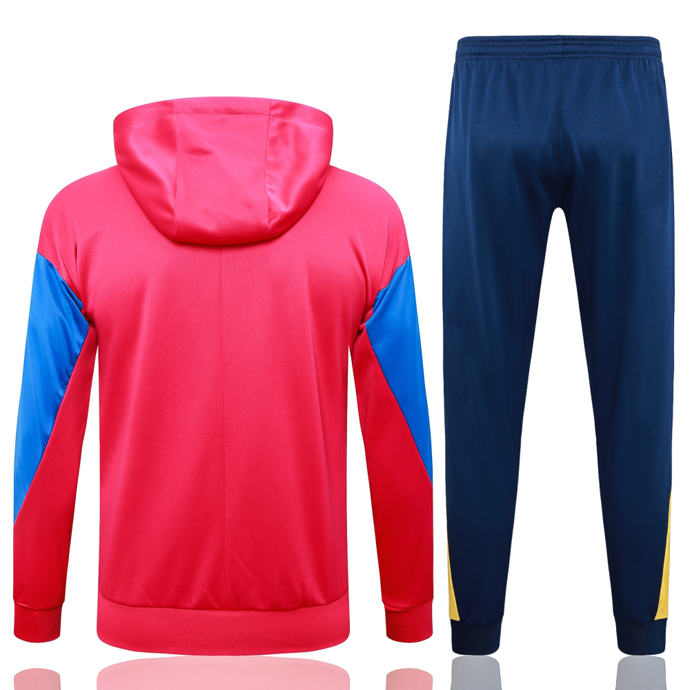 Barcelona 24-25 Adult  coat with full zipper and cap, training suit top and pants