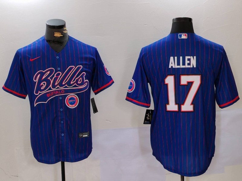 NFL Bills City Royals  baseball uniform