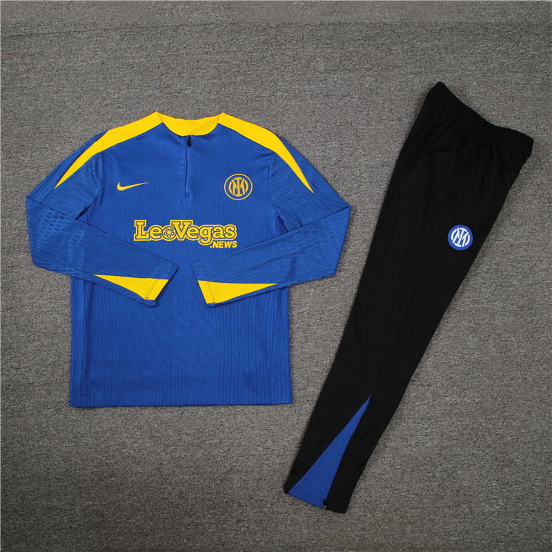 Inter Milan 24-25 Kids half-zip training suit Top + pants