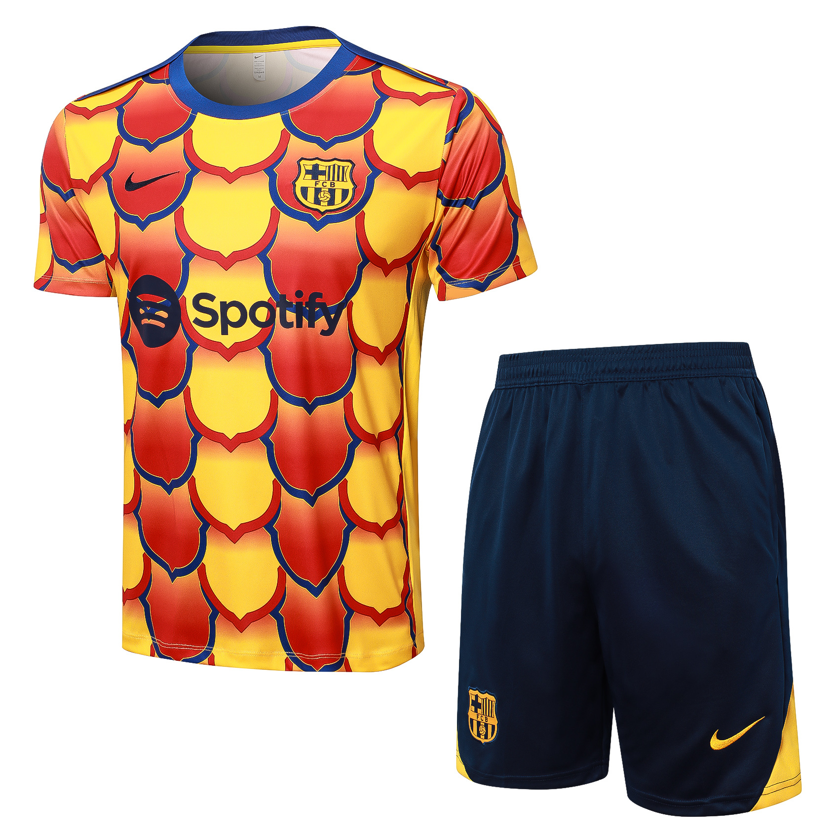 Barcelona 24/25 Adult short sleeved training suit top+pants