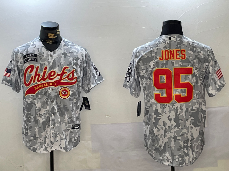 NFL Chiefs City Royals  baseball uniform