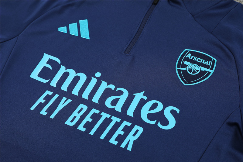 Arsenal 24/25 Adults  Long sleeves  half-zip training suit Top + pants