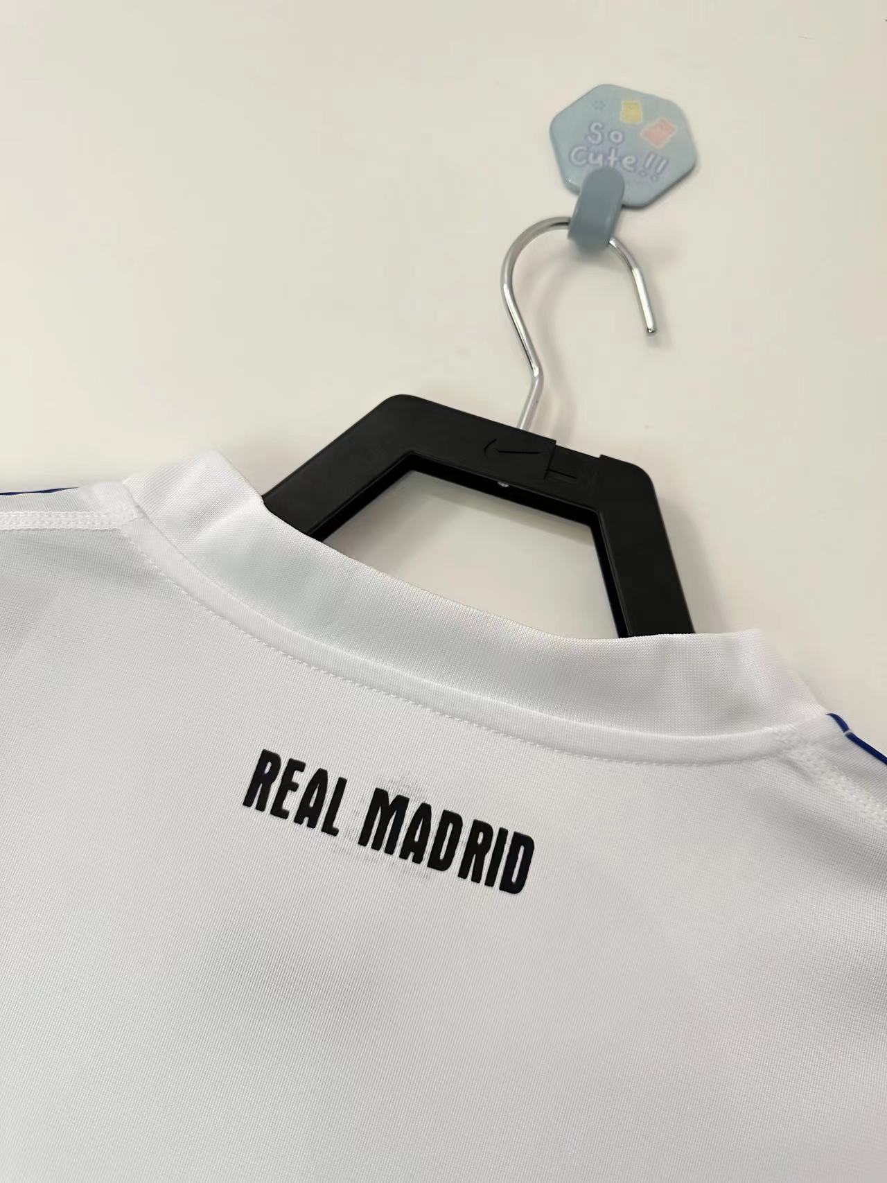Real Madrid Retro 2010-2011 home court jersey