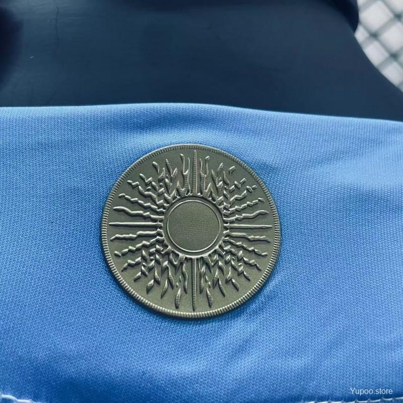 Argentina 24/25 Long Sleeve Home Jersey -Player Version