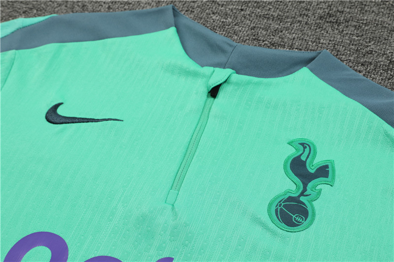 Tottenham 24-25 Adults Long sleeves half-zip training suit Top + pants
