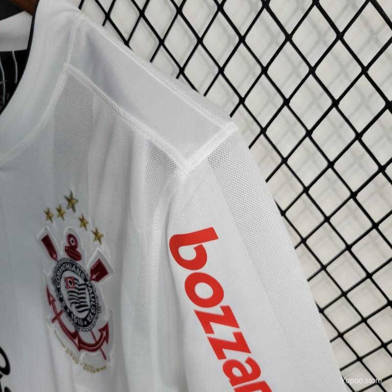 Corinthians Retro 10-11 Home Soccer Jersey