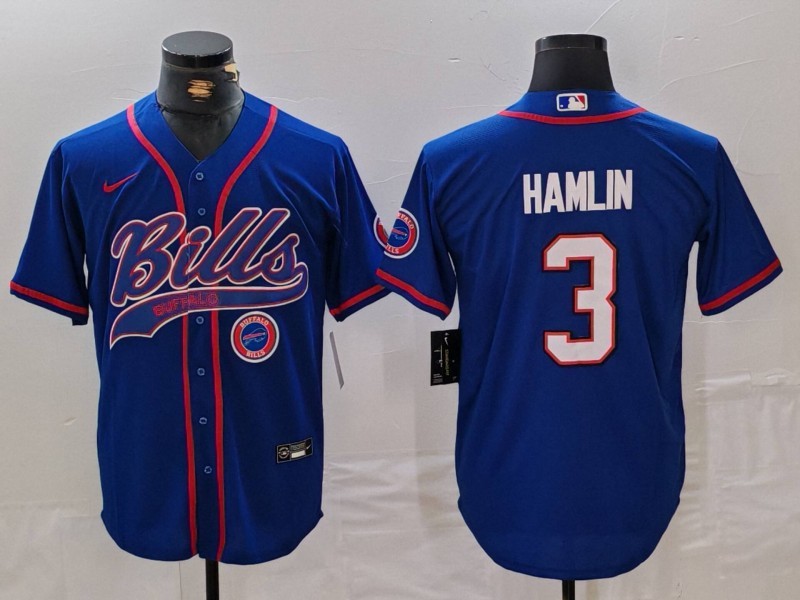 NFL Bills City Royals  baseball uniform