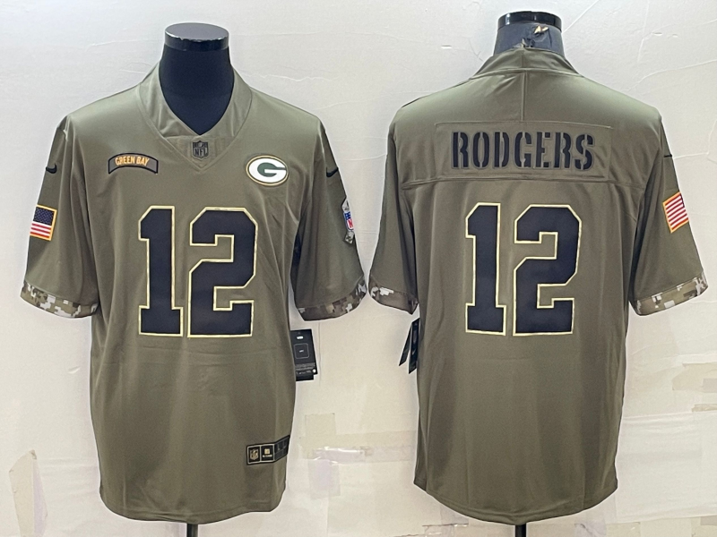 NFL Packers City Royals RODGERS No. 12  baseball uniform