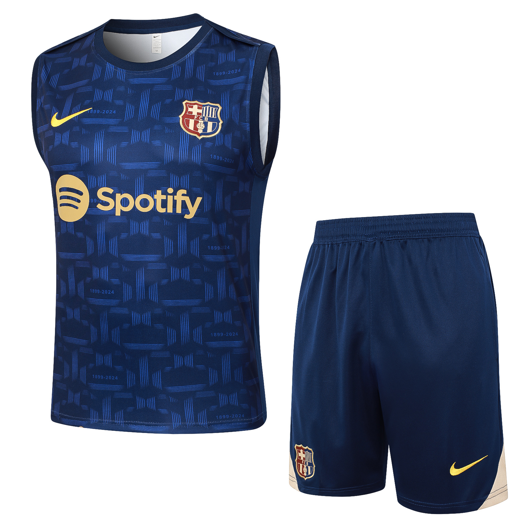 Barcelona 24/25 Adults short sleeved training suit with top and pants