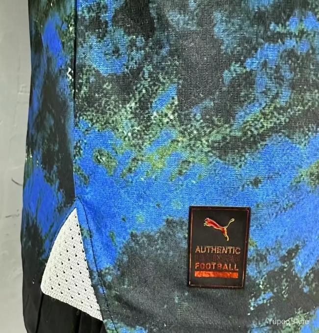 Olympique Marseille 24/25 Player Version Away Blue Jersey