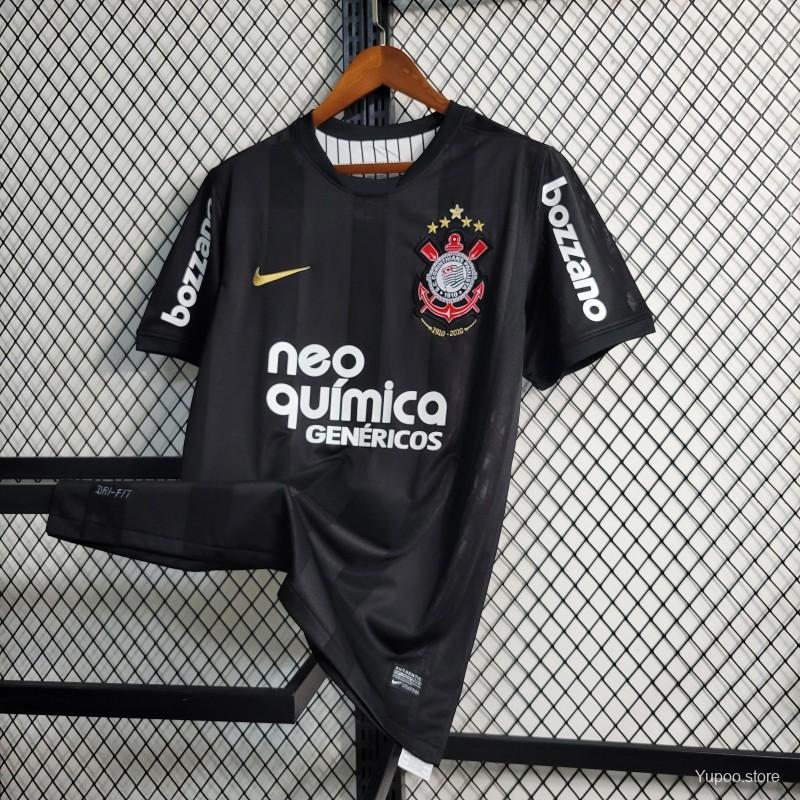 Corinthians Retro 10-11 Away Soccer Jersey