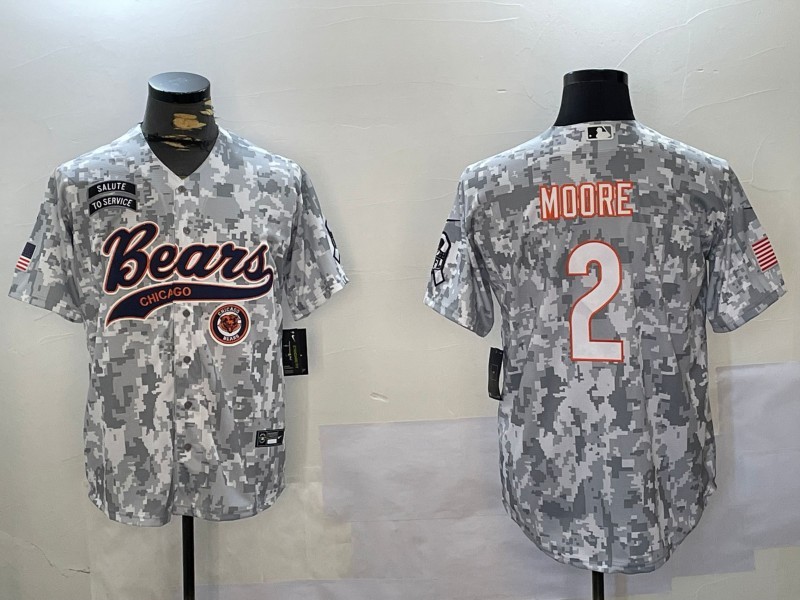 NFL  Bears City Royals  baseball uniform