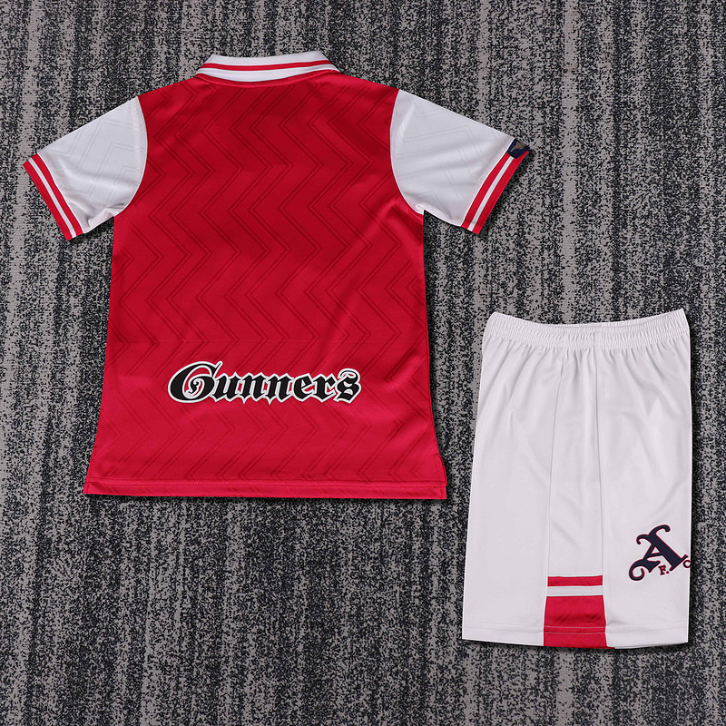 Arsenal 96-97 Home Kids Retro Kit Jersey