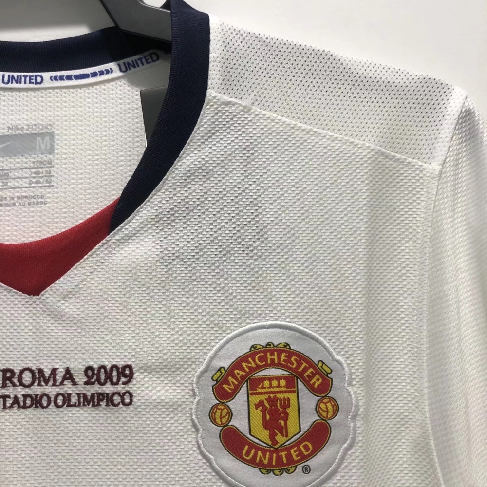 Manchester United UEFA Retro 2008-2009 season away jersey