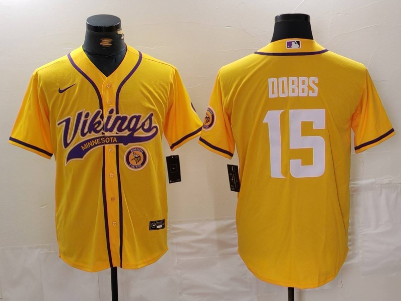 NFL Vikings City Royals  baseball uniform