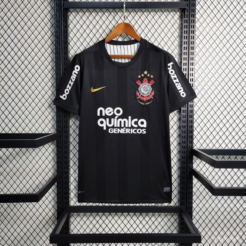 Corinthians Retro 10-11 Away Soccer Jersey