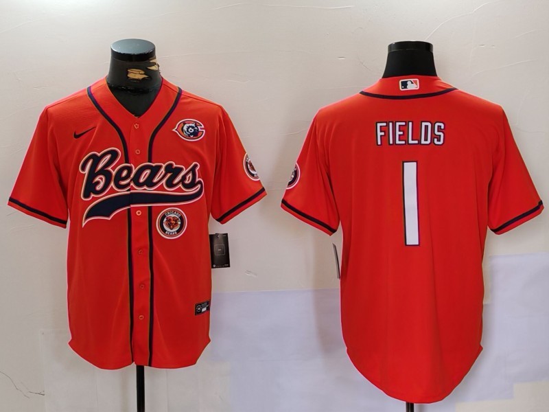 NFL  Bears City Royals  baseball uniform
