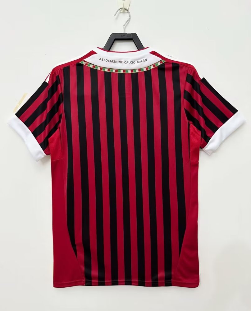AC Milan Retro 2011-2012 season home jersey