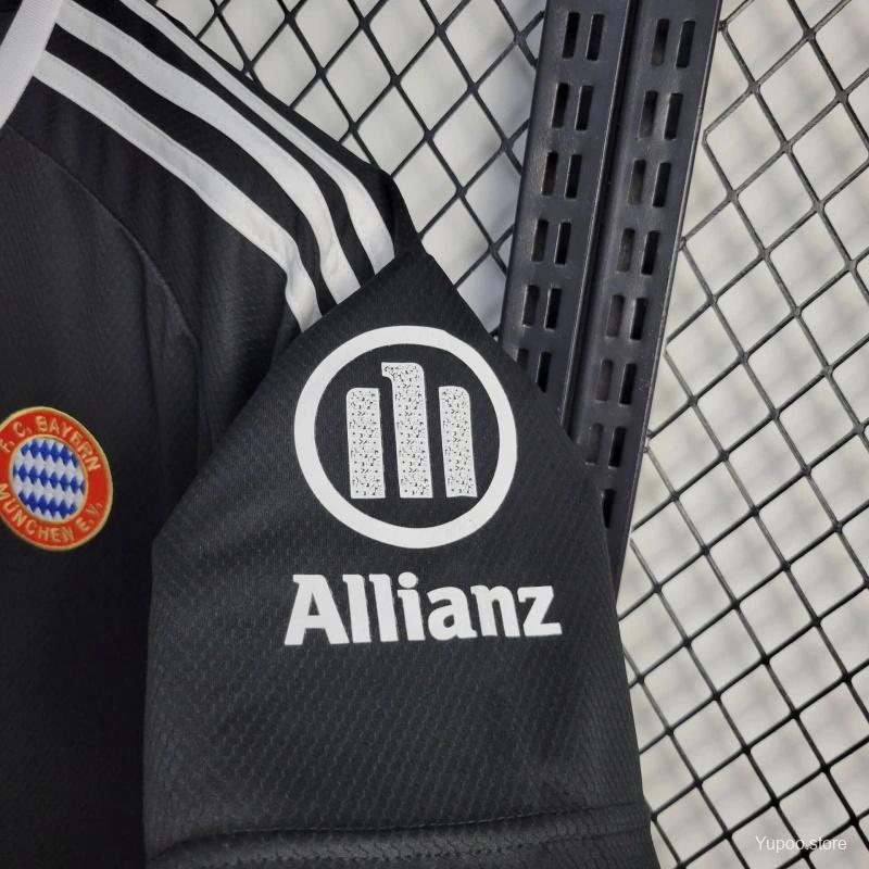 Bayern Munich 24/25 Third Black Goalkeeper Jersey- Fans Version