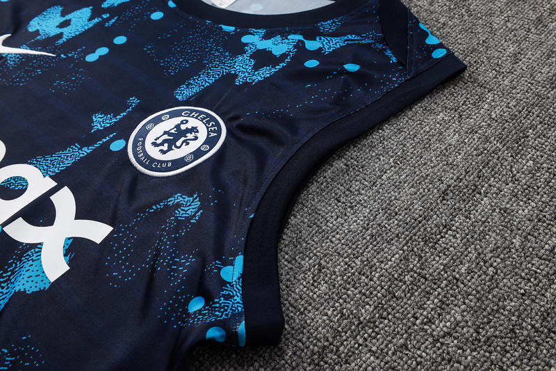 Chelsea 24/25 Adults sleeveless  Jersey+Shorts ﻿